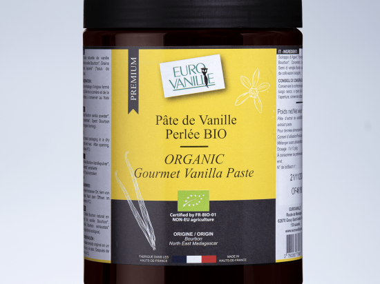 Pâte de vanille perlée Bourbon BIO - 1 kg
