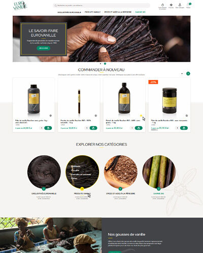 Maquette site e-commerce
